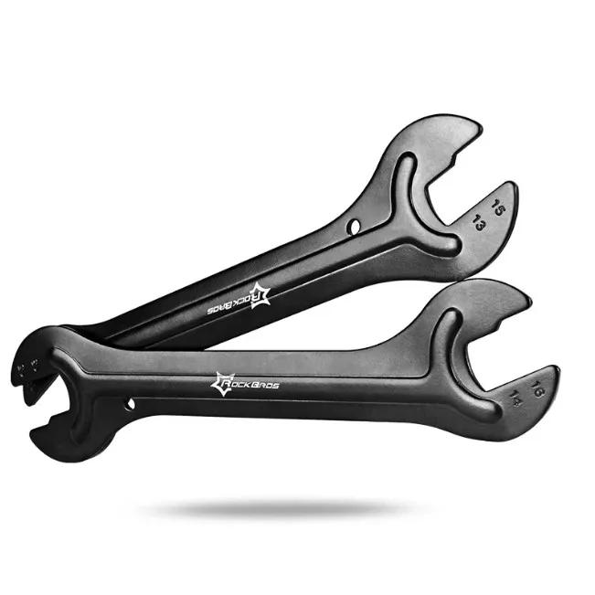 

Carbon Steel Bike Head Portable Open End Axle Hub Cone Wrench Spanner Durable Mountain Road Bicycle Service Tool 15/16 17/18mm