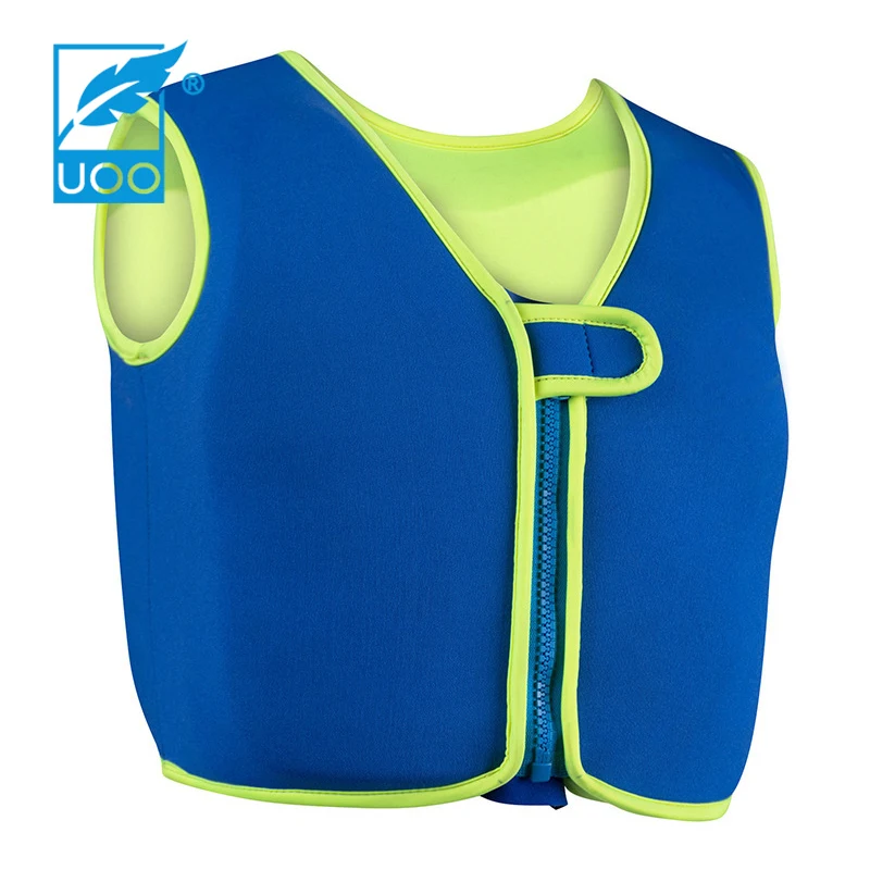 

UOO Factory Custom Neoprene EPE foam life jacket for Kids Life Vest For Beach Drifting Surfing Fishing Rafting, Black or custom color