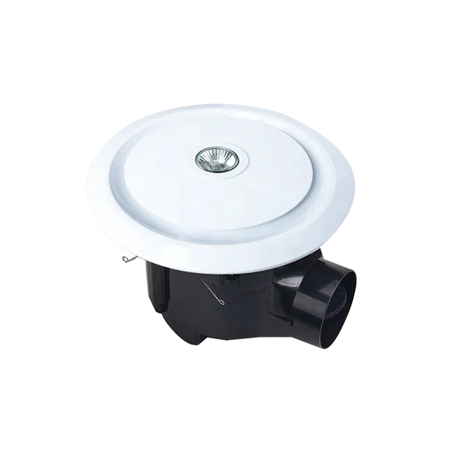 
Proyum Ceiling Mounted Round Ventilation Fan Kitchen Korean Exhaust Fan With Led Lighting Bathroom Fan with Light 
