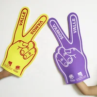 

OEM quality casual promotion cheering eva foam hands for EVA Yeah Finger Cheer sponge hand