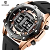 RUIMAS RN553G Men Sports Watches Rolling Time Luxury Famous Men's Fashion Casual Dress Watch Military Quartz Wristwatches Saat
