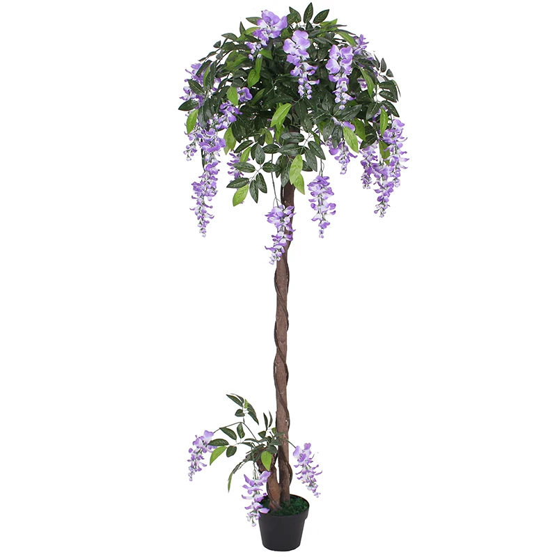 Decorative Wisteria Trees Plastic Wisteria Trees Artificial Tree For