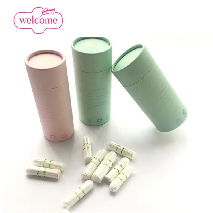 

High Quality Eco Friendly Compostable Organic Tampons Wholesale Biodegradable Tampons