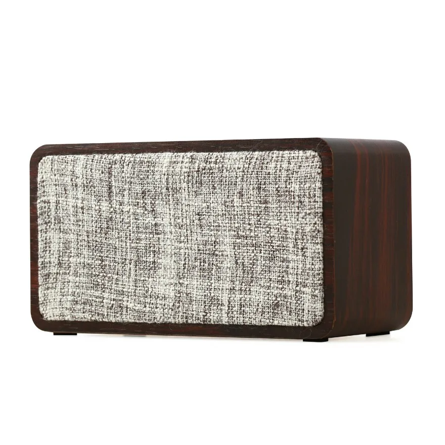 

China Manufacturer Fabric Wooden Enceinte Wireless Mini Portable Speaker Best Speaker Box At Low Price