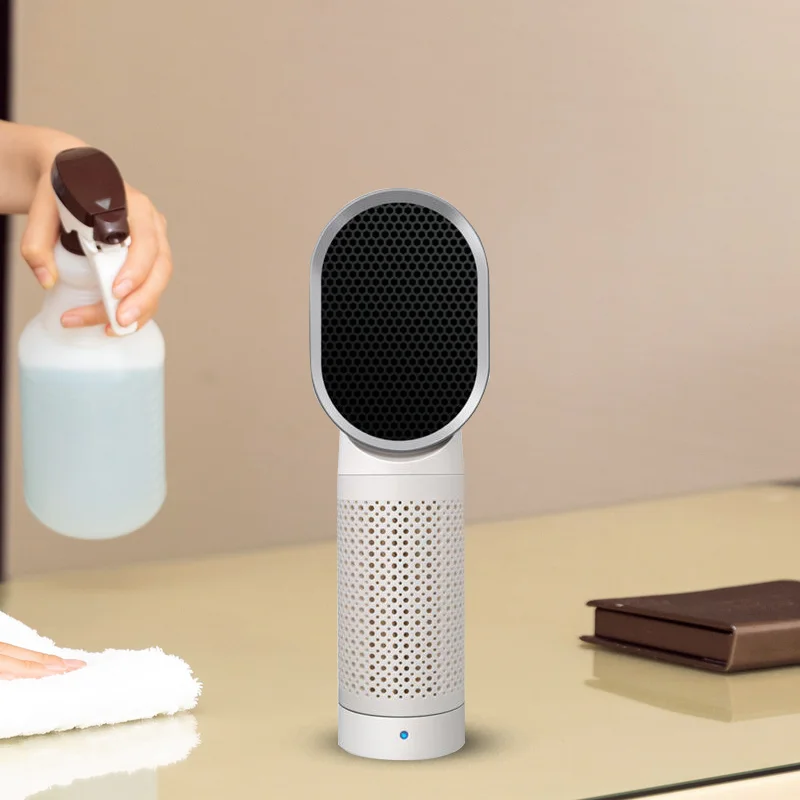 
True HEPA Air Purifier Filter Ionizer Ion Filter Odor Smoke Dust Air Cleaner for Smokers Allergies Eliminator 