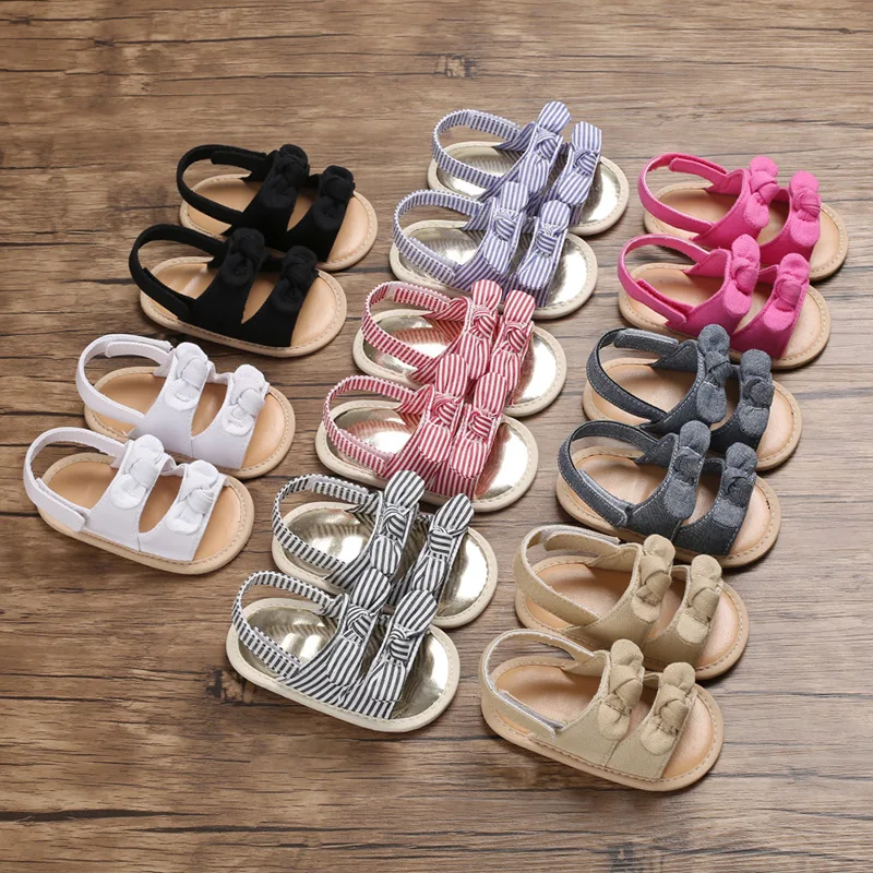 

Hot Sell kids shoes wholesale pu leather baby girl sandals and slippers for kids, White, black, red, blue, apricot, rose red
