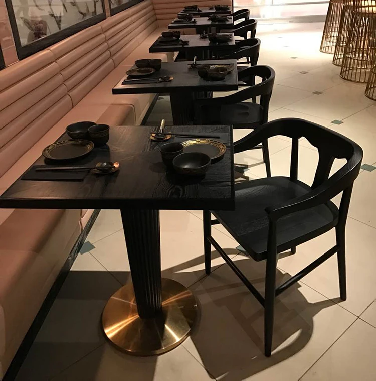 
Luxury Restaurant Furniture for Dining and Chair set 