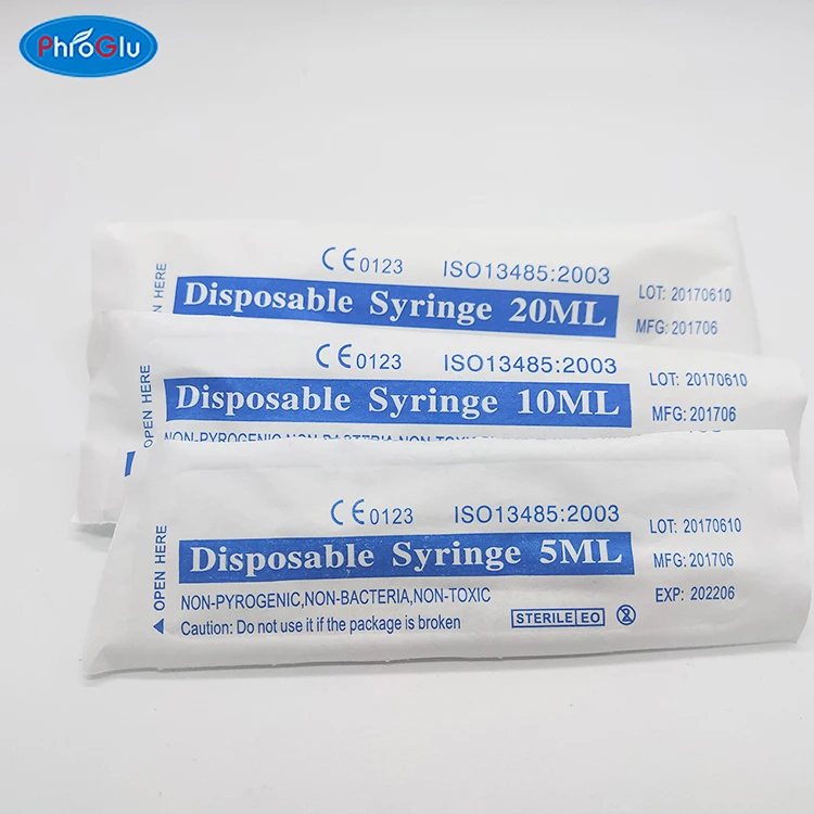
10ml syringe disposable syringe pump without needle 