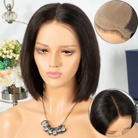 

New design false scalp wig natural scalp wig HD swiss lace 13x6 human hair lace front wig