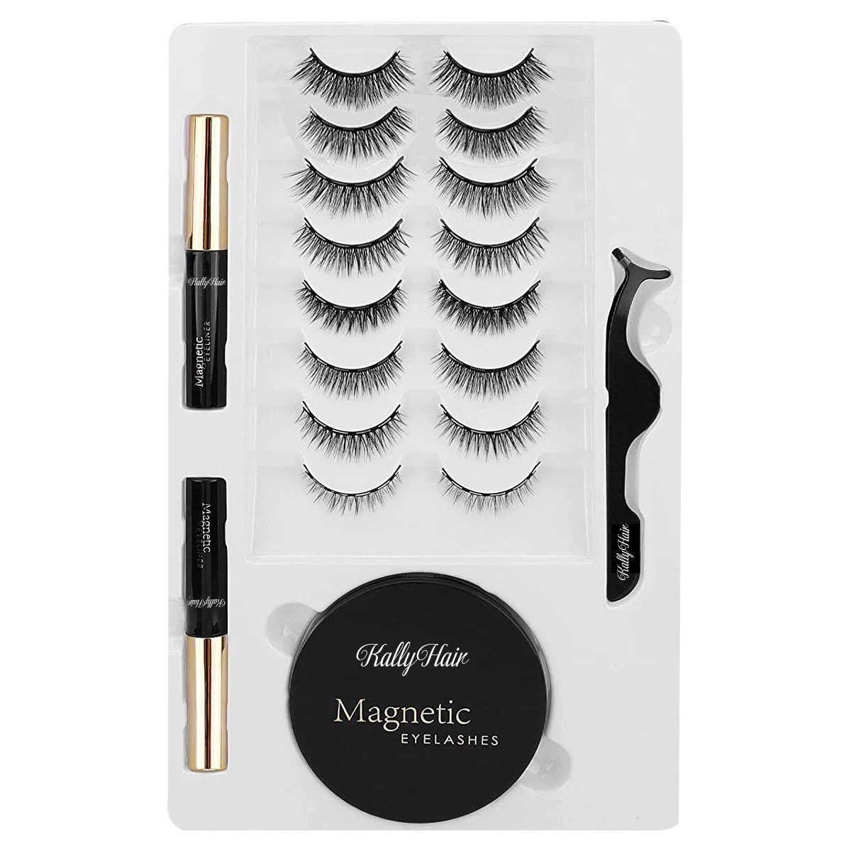 

Wholesale Private Label Magnetic False Eyelashes Custom Box Wimpers Magnetic Lashes 5/6/7/10 Magnet Cruelty Free Magnetic Lases