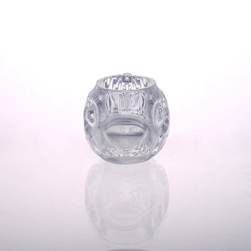Fish Shape Glass Votive Candle Vessel Coastal Holder for Soy Wax Home Decor Wholesales