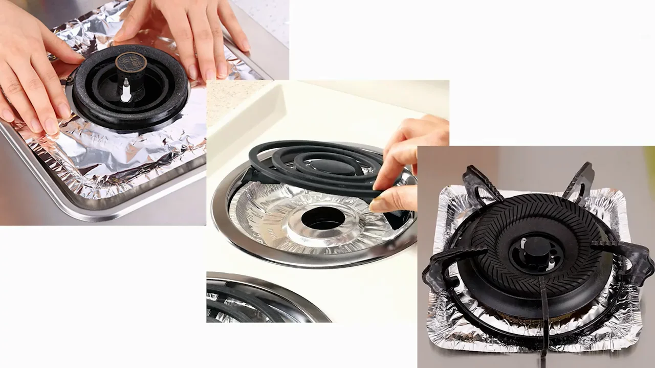 Wholesale Kitchen Use Antioil Disposable Tin Round Aluminum Foil Stove