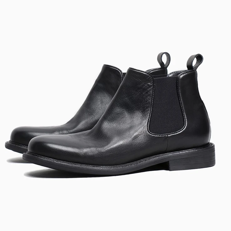 

England retro old chelsea leather ankle casual boots soft leather men's autumn winter boots dropshipping men women dress boots