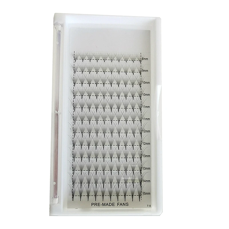 

Loose Premade Volume Fans 10d Premade Fans 20d 0.03 0.05 0.07 Thickness 8-15mm Premade Fans Eyelash Extensions, Natural black