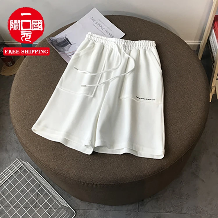 

women's trousers 2021 spring and summer new five-point pants loose casual shorts