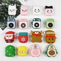 

For AirPod Case Cartoon 3D Silicone Cover Christmas air pod Protective Sleeve