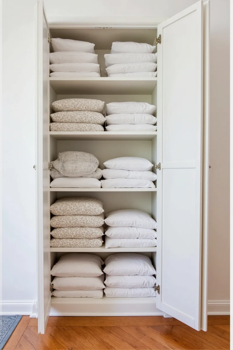 Cabinet with seasonal compartments