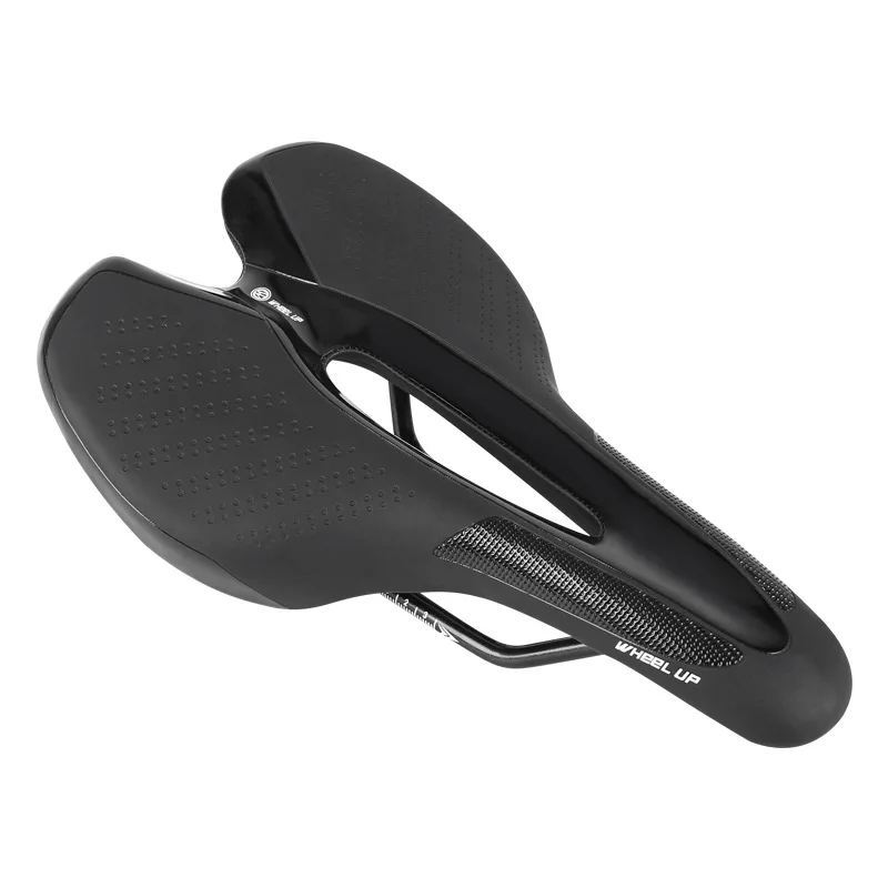 

Bicycle seat with taillights Mountain bike saddle with lights, Black