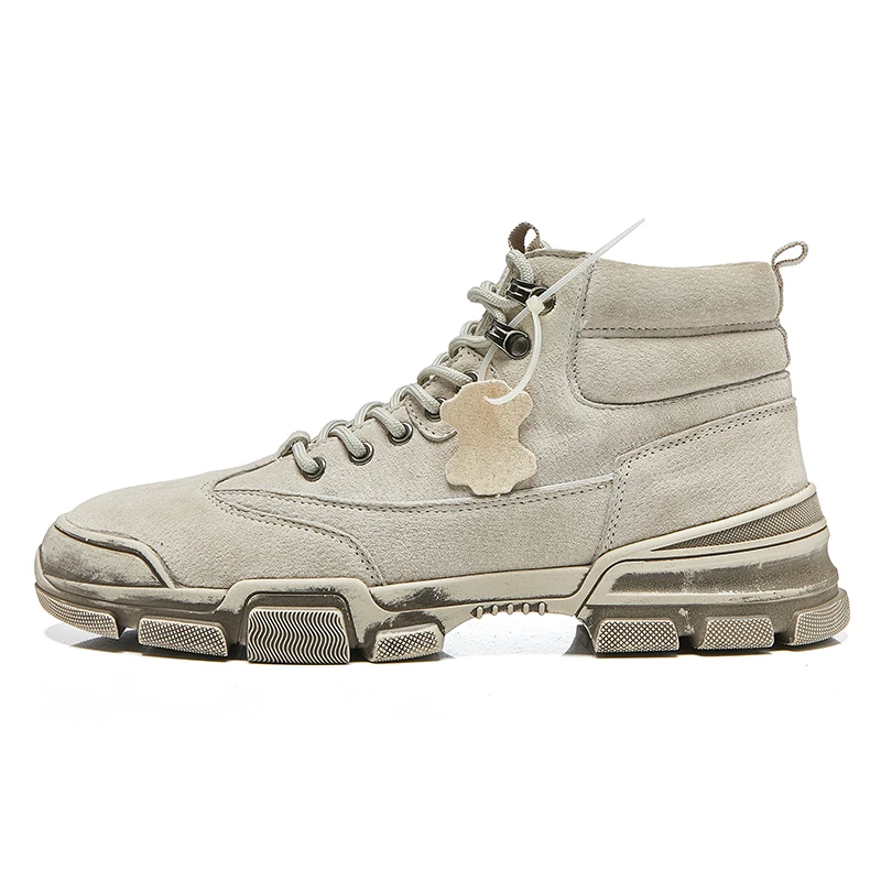 

New design breathable boots fashion sneakers men's sports shoes, Optional