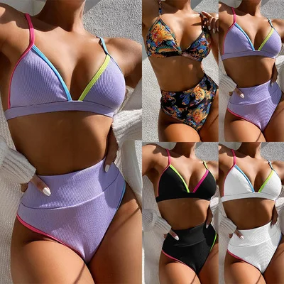 

2021 Custom Brand Beachwear Swimwear Ladies Womens Swimsuits Sexy Bikini