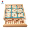 Wooden Sudoku Game Adult Logic Thought Nine Palace Sudoku Children's Intelligence Toy Table Play with Questions