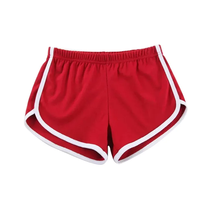 Women Solid Jean Short Pants Running Women Gym Oem Logo Customize