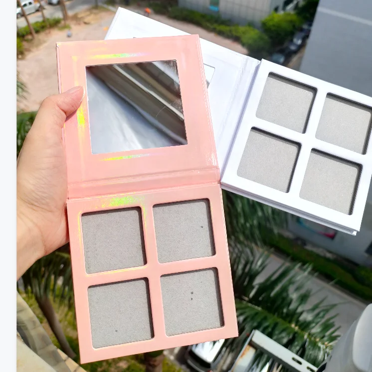 

Hot Selling diy beautiful blush and highlighter palette private label