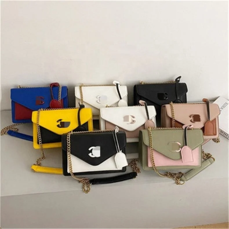 

New Designer Handbags Famous Brands Chain Women Handbags, 8 colors