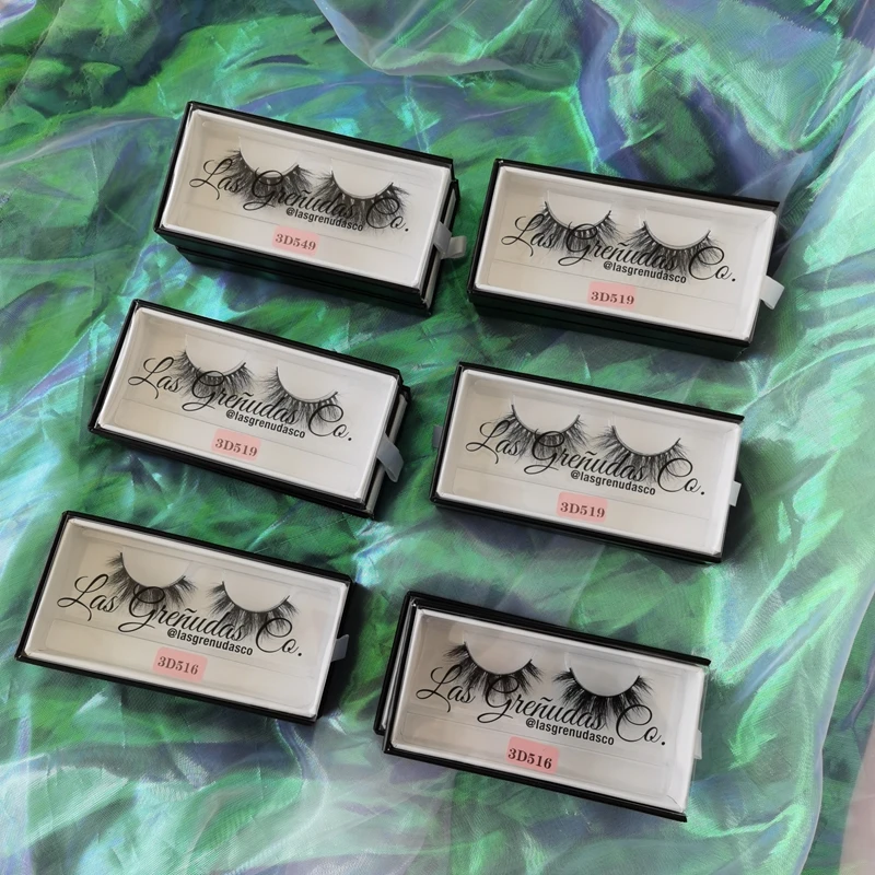 

Own Brand Lash Packaging Box Cruelty Free 25mm Mink Eyelashes Wholsale Fluffy 3d Full Strip Lashes Hand Made Natural Long, Natural color