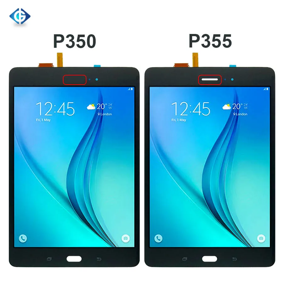 

Mobile+Phone+LCDs for Samsung for Galaxy Tab A SM-P350 Display with Touch Screen Assembly P350 SM-P355 P355 Lcd, Black tab a 8.0 screen