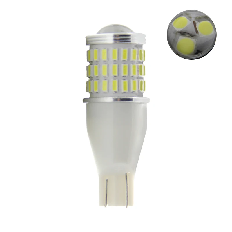 High intensity White amber led automotive 12v t15 led amber t15 led bulbs backup lamp w16w interior bulbs led car reverse light