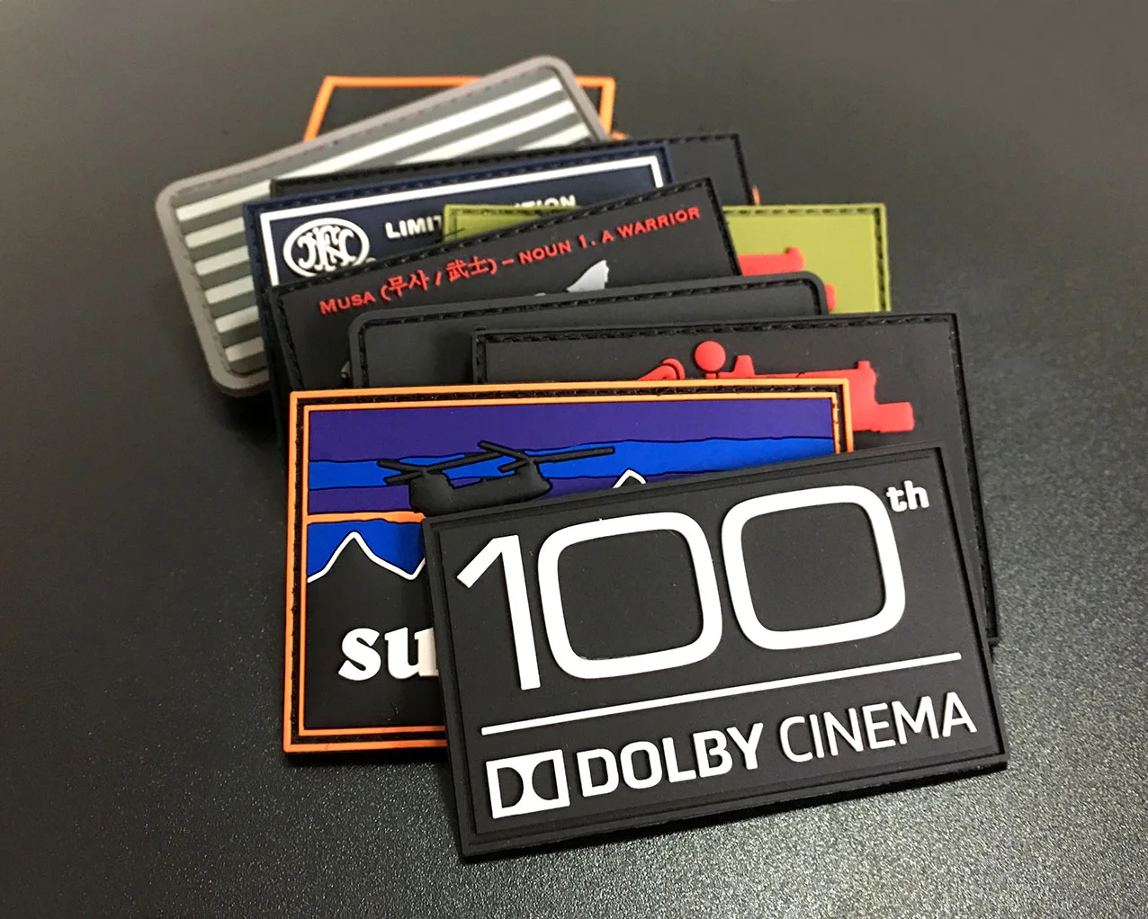 

Factory Direct Sale High Quality 3D Soft Pvc Patch For Clothing, Within 4 color