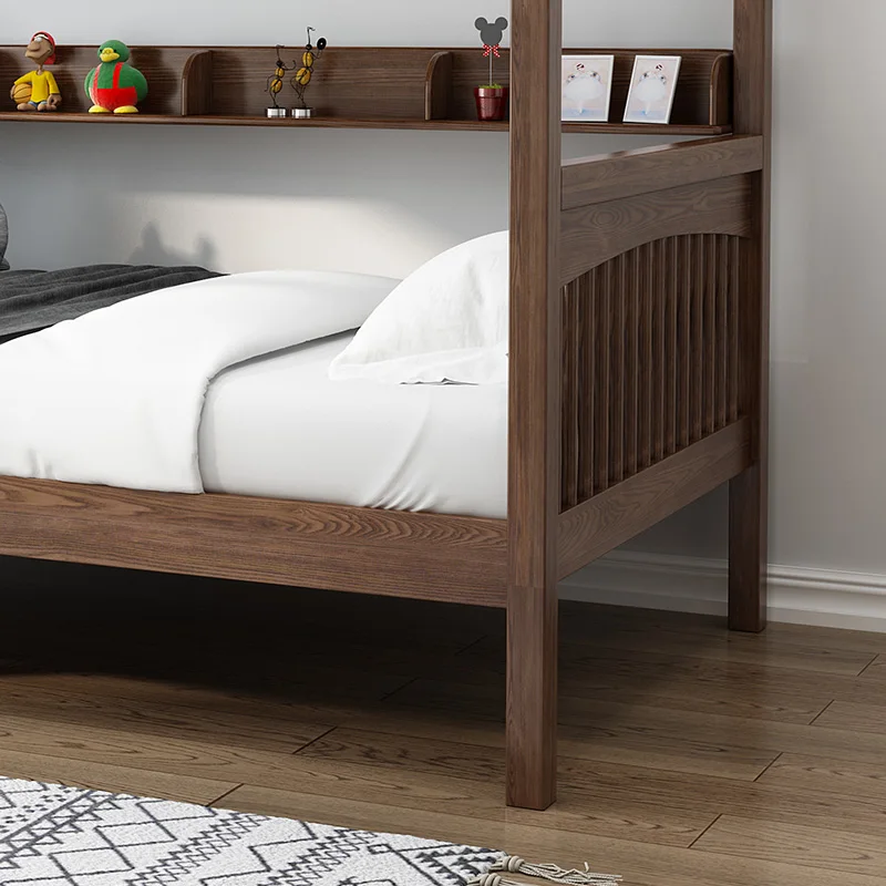 product-2020 new wooden kids children bedroom furniture bunk beds factory direct sales safe eco-frie-2