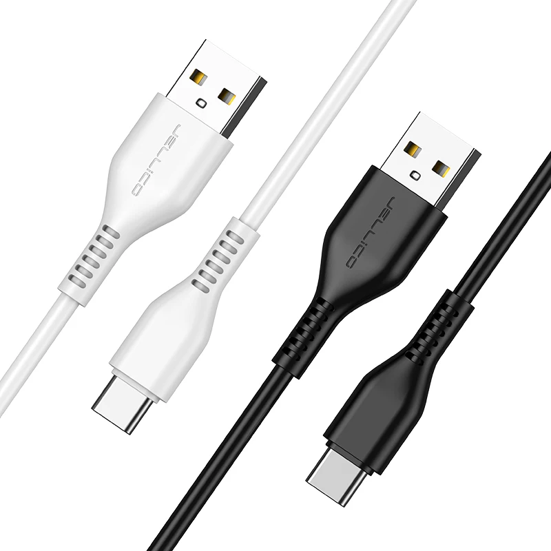 

Hot Product KDS-30 1M PVC Material 3.1A Usb Cable Charging Cable Type c Data cable, Black white