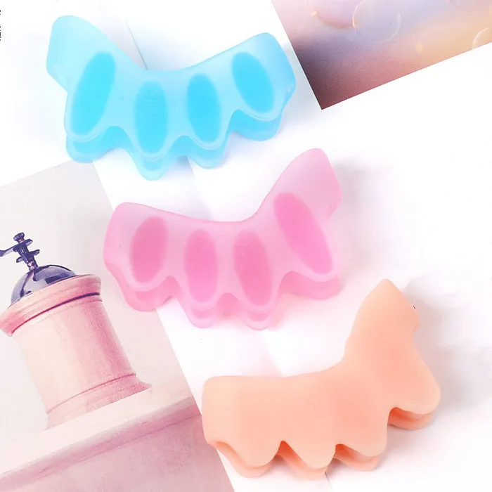 

Wholesale Price Big Toe Separator Bunions Treatment Bunion Gel Toe Spacers, Black,white,pink,blue, complexion