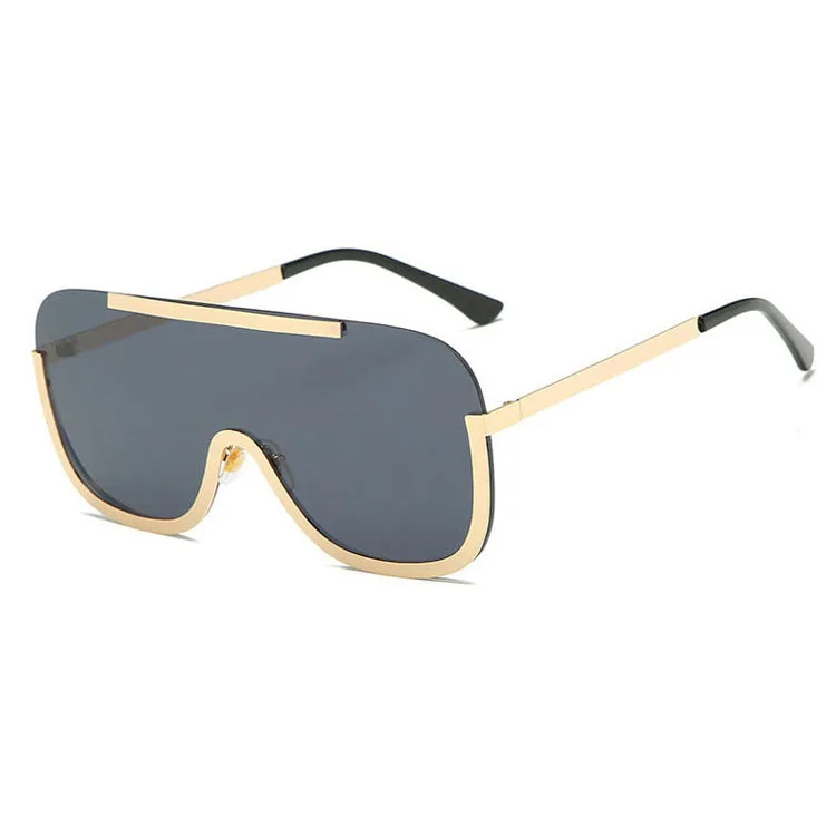 

fashion Cool new trendy Gold Frame women Metal Outside Sunglasses sun glasses