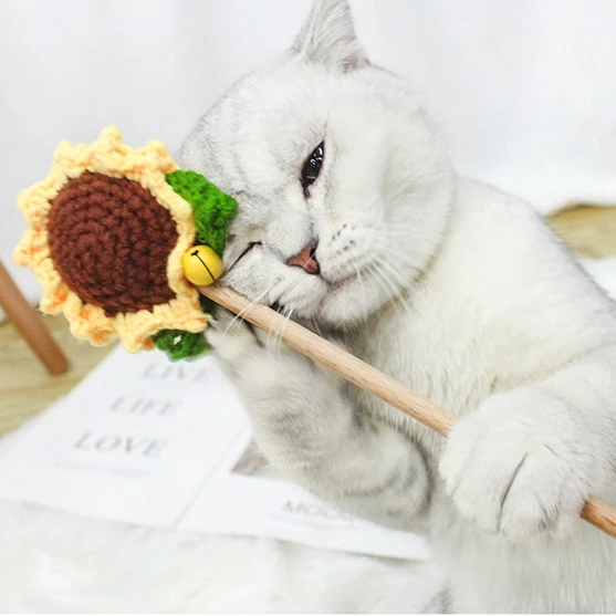 

Pet Toy Box Funny Interactive Toys Stick Cat Supplies