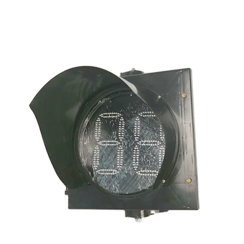 Red yellow green 400mm traffic light countdown timer module 2 digit led countdown timer