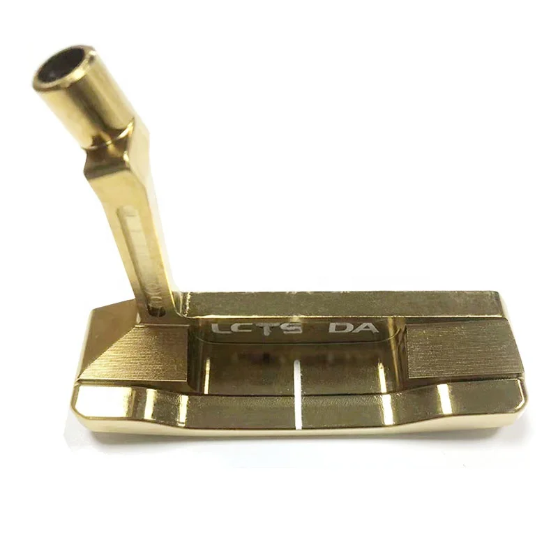 

Stock CNC Cavity Gold Golf Putter Head, Custom required