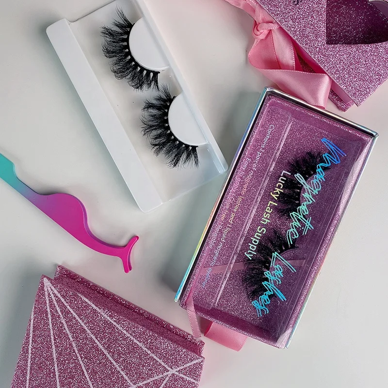 

Anforlin box for lashes wholesale mink eyelash lashbox packaging custom new design false eyelashes vendor