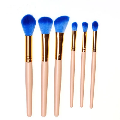 

HZM6PCS red makeup brushes, professional makeup brush makeup pen sets, beauty tools
