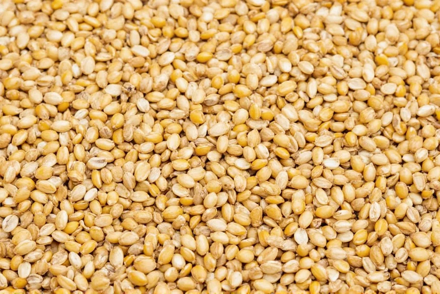 White, black, and golden sesame seeds in bowls