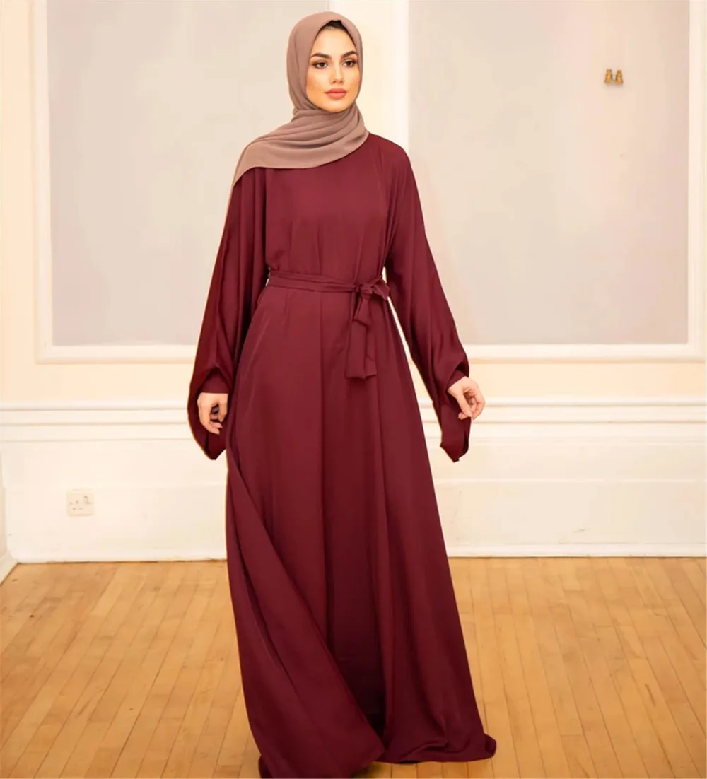 

Ramadan Abayas for Women Turkish Dresses Abaya Dubai Turkey Muslim Dress Arabic Caftan Islam Clothing Robe Longue Femme