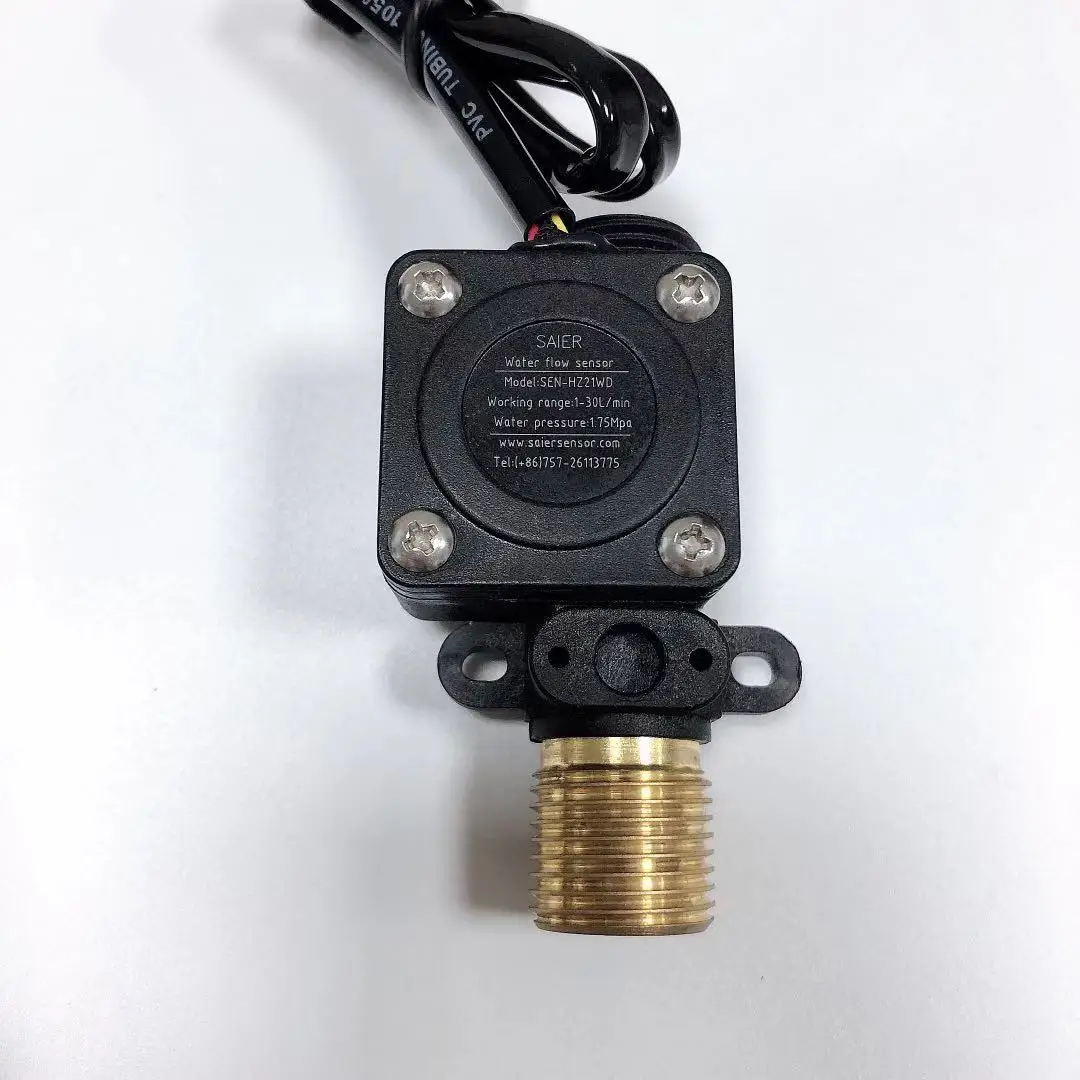 水流量控制仪表控制器   g1/2 "水霍尔传感器流量计流量计计数器 1-30