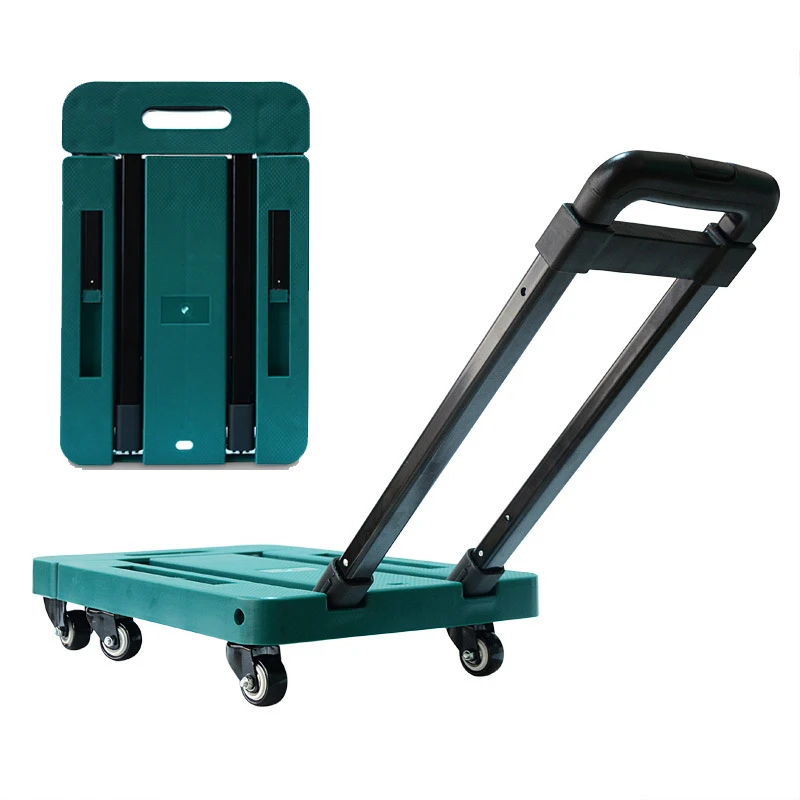
Easy Moving 200 kgs 10cm Expandable Folding Luggage Hand Cart With 6 Universal Casters  (62448453956)