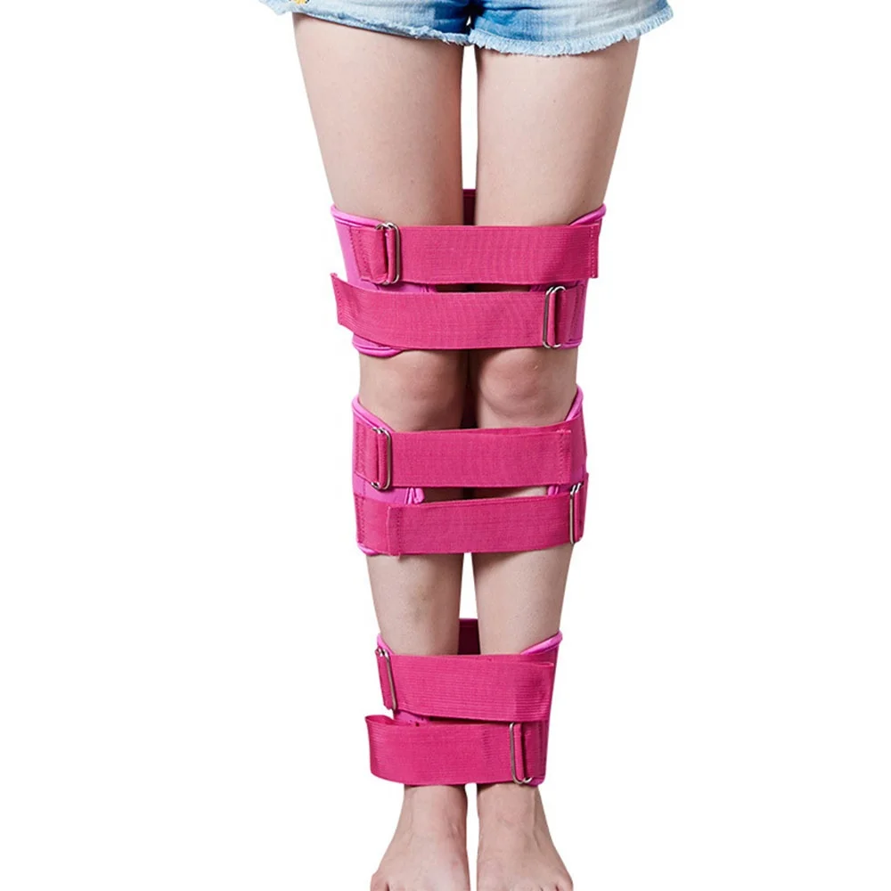 

Professional Posture Corrector XO Form Leg Bowed Correction Belt Bowleg Correct Band Knee Valgus Straightening Correct Belts, Black, pink, purple