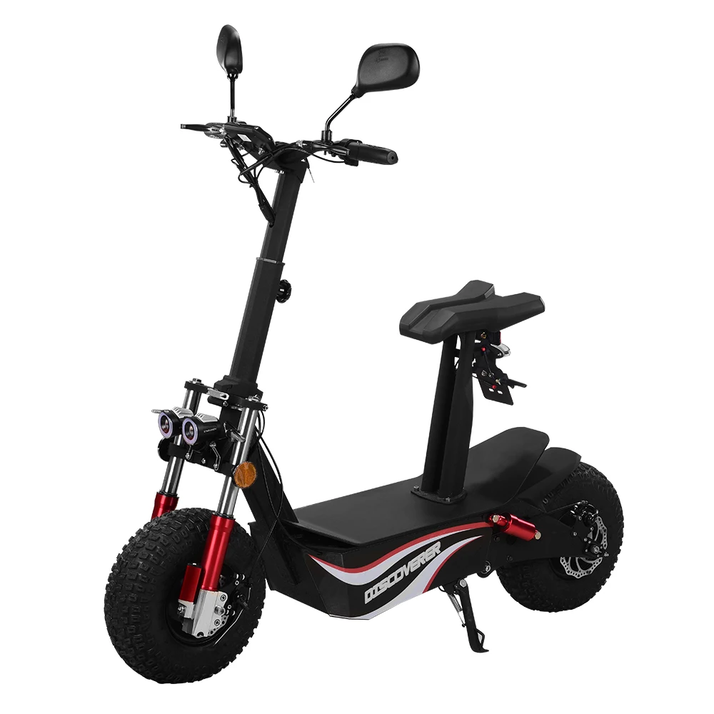 

Big Power High Speed Off Road Fat Tire Fat Tyre Big Wheel 2 Wheel Electric Scooter, As picture or customzied