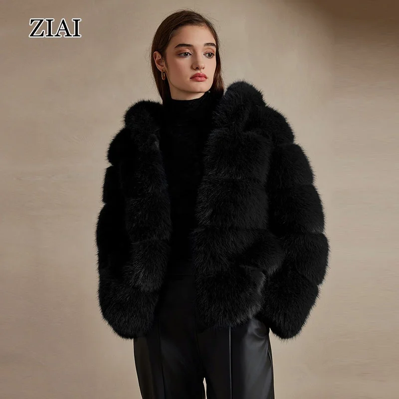 Faux Fur Winter Coat