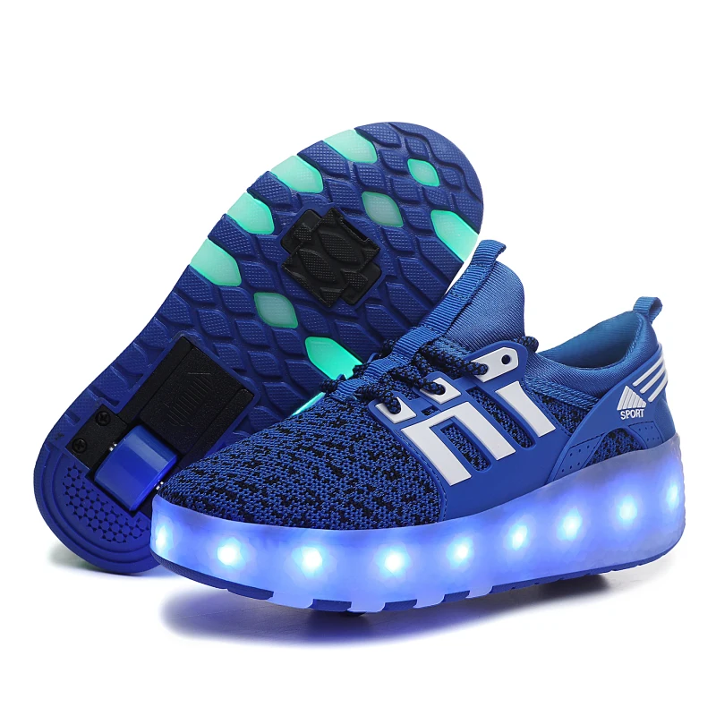

Children Led Casual Sport Shoes Children Light Led Running Shoes With Usb Rechargeable Light Children Shoes
