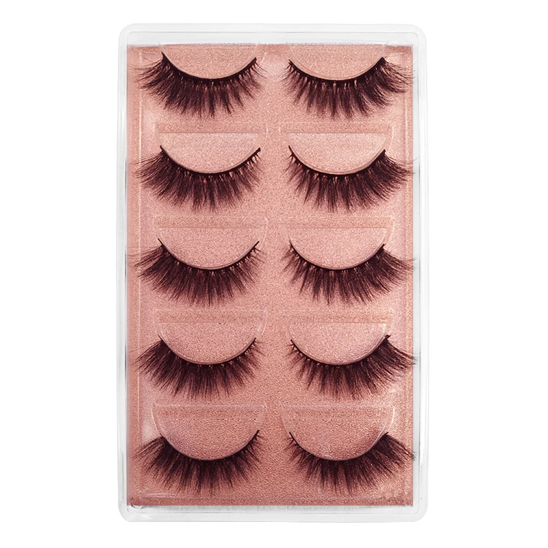 

Customise eyelash natural cherry eyelashes fiber false eyelashes